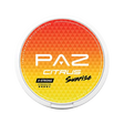 paz citrus sunrise x strong nicotine pouches