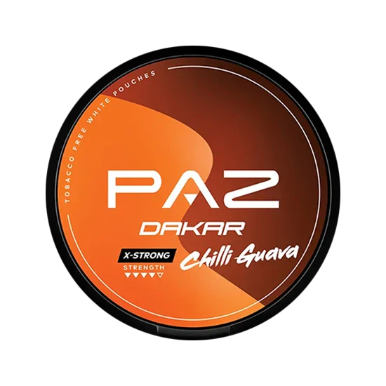 paz dakar chilli guava nicotine pouches