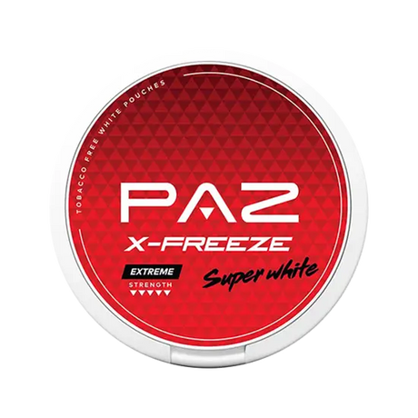 paz x freeze extreme nicotine pouches