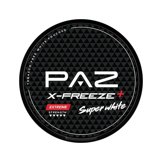 paz x freeze plus extreme nicotine pouches