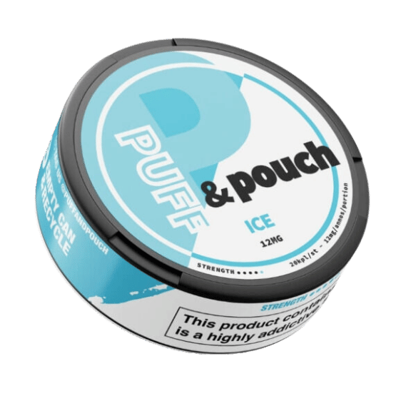 puff & pouch ice - 12mg nicotine pouches