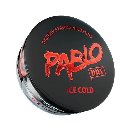 pablo dry ice cold nicotine pouches