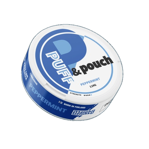 puff & pouch peppermint nicotine pouches
