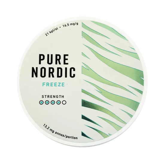 pure nordic freeze - 13.2 mg nicotine pouches