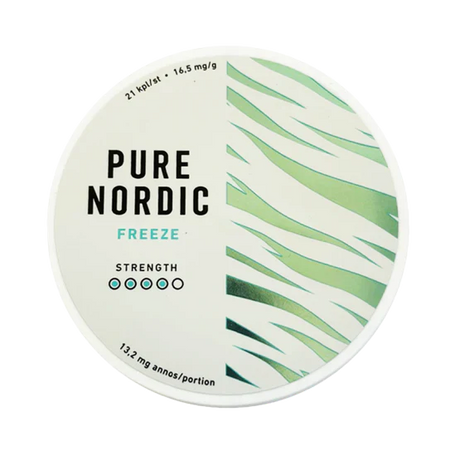 pure nordic freeze - 13.2 mg nicotine pouches