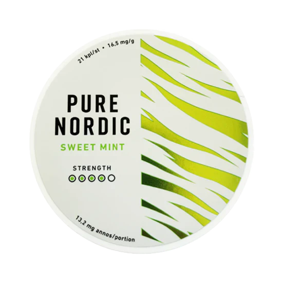 pure nordic sweet mint - 13.2 mg nicotine pouches