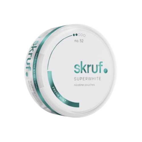 skruf fresh mint nicotine pouches