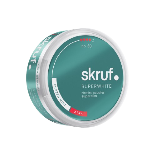 skruf frozen mint xtra nicotine pouches