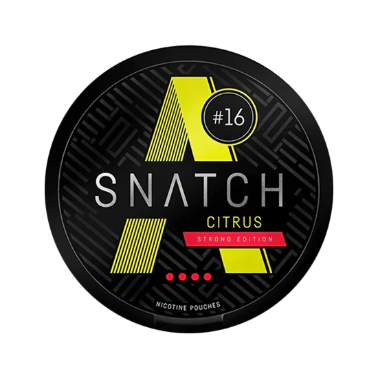 snatch citrus nicotine pouches