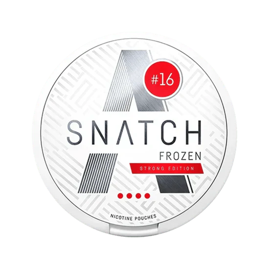 snatch frozen strong nicotine pouches