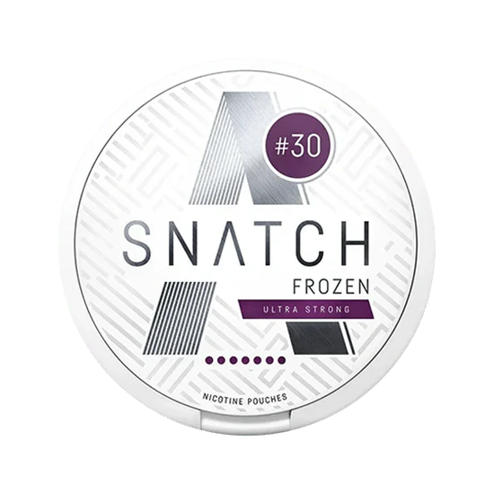 snatch frozen ultra strong nicotine pouches