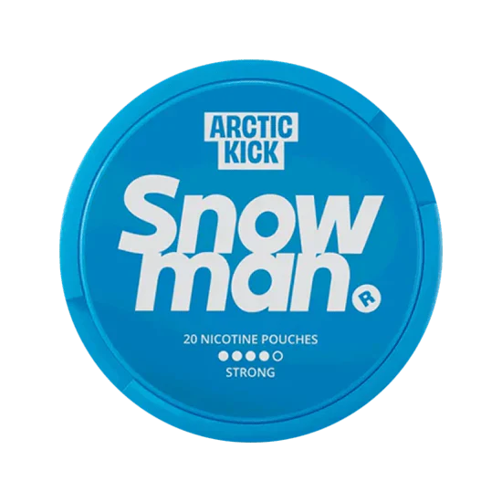 snowman arctic kick 12mg nicotine pouches