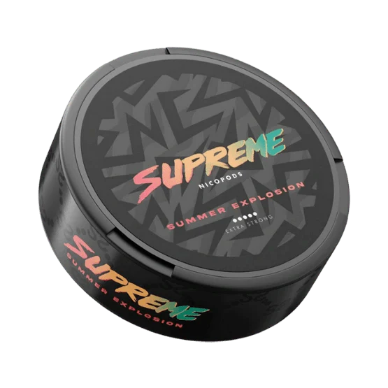 supreme summer explosion - 120mg nicotine pouches