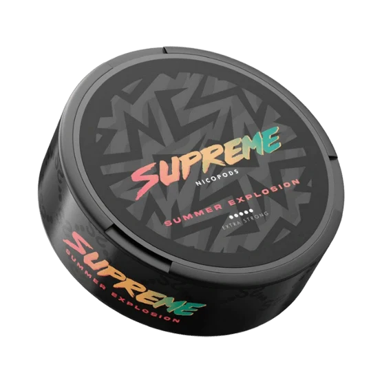 supreme summer explosion - 120mg nicotine pouches