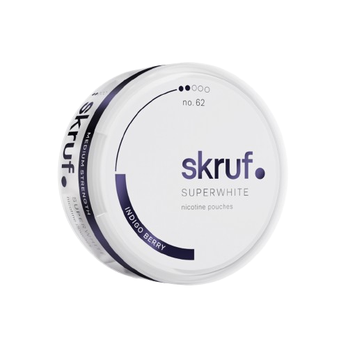 skruf indigo berry nicotine pouches