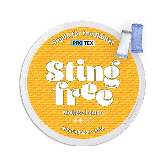Stingfree Maltese Lemon - 4.4 mg nicotine pouches