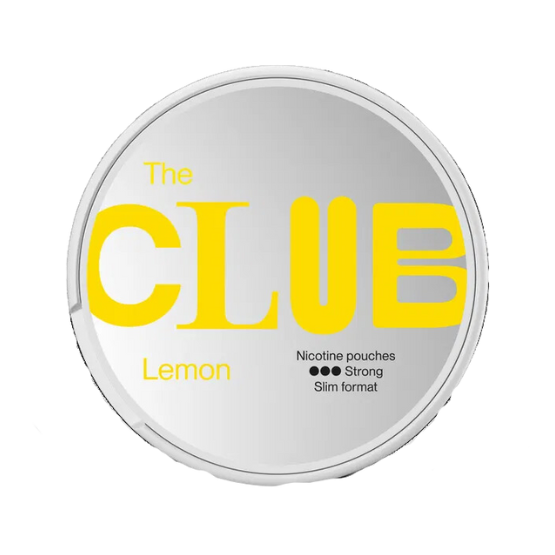 The Club Lemon 6.3mg nicotine pouch