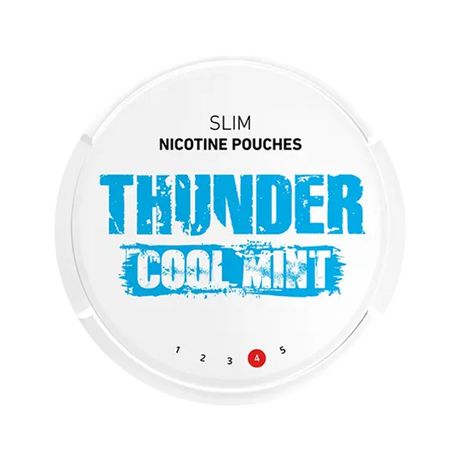 thunder cool mint nicotine pouches