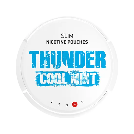 thunder cool mint nicotine pouches