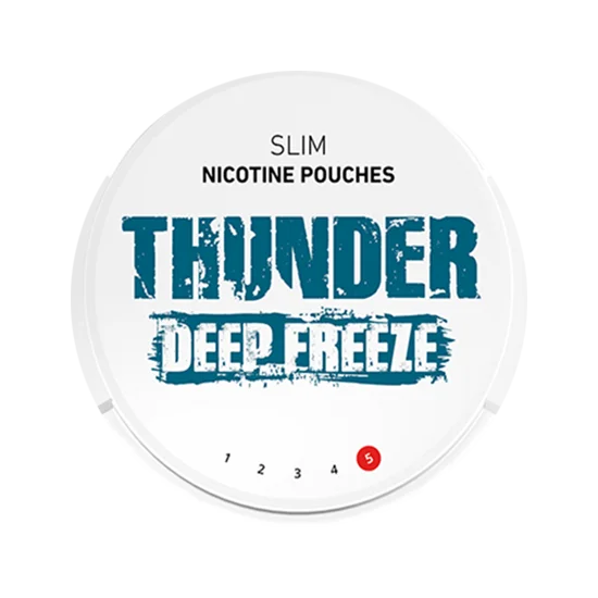 thunder deep freeze nicotine pouches