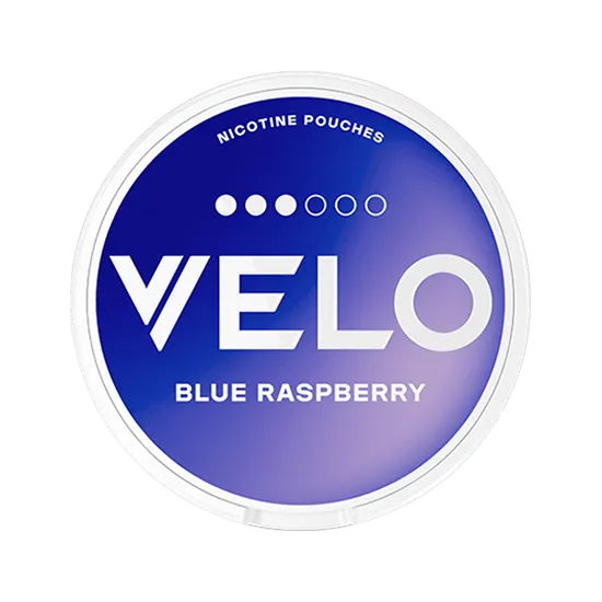velo blue raspberry - 8 mg nicotine pouches