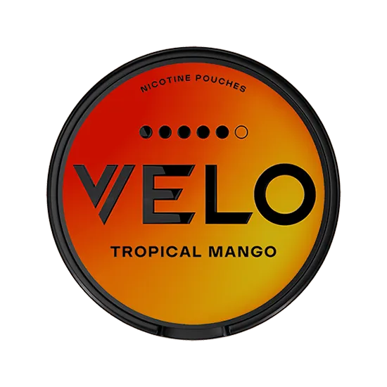 velo tropical mango (strong) - 14 mg nicotine pouches