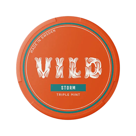 vild storm triple mint nicotine pouches