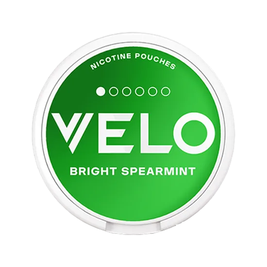 velo bright spearmint mini - 6 mg nicotine pouches