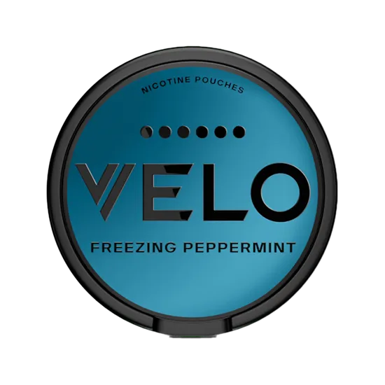 velo freezing peppermint ultra - 17 mg nicotine pouches
