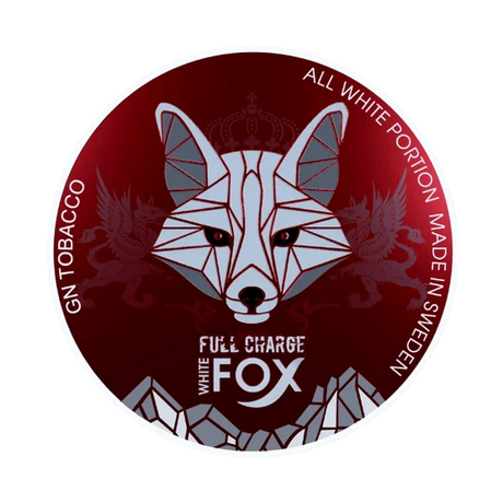 white fox full charge - 16mg nicotine pouches