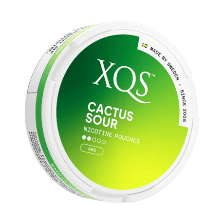 xqs cactus sour - 4mg (light) nicotine pouches