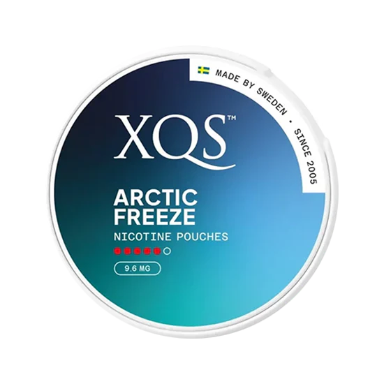 xqs arctic freeze strong nicotine pouch  