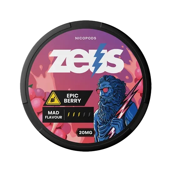 zeus epic berry 20mg nicotine pouch  