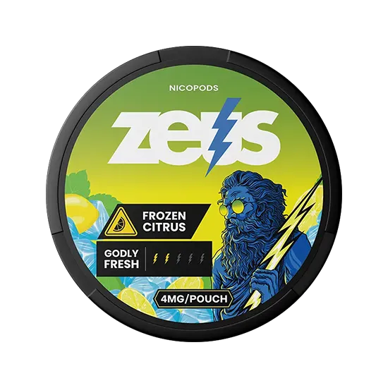 zeus frozen citrus 8mg nicotine pouch  