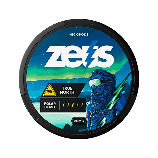 zeus true north 20mg nicotine pouch  