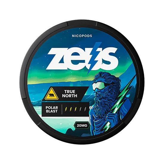 zeus true north 20mg nicotine pouch  