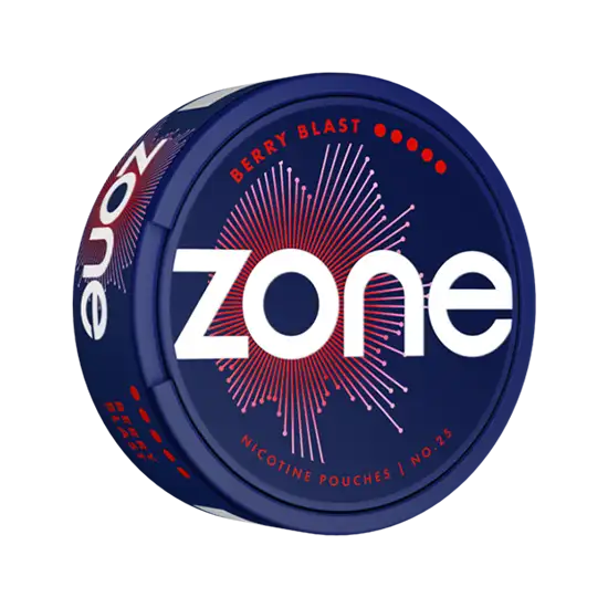 zone no. 25 berry blast nicotine pouches  