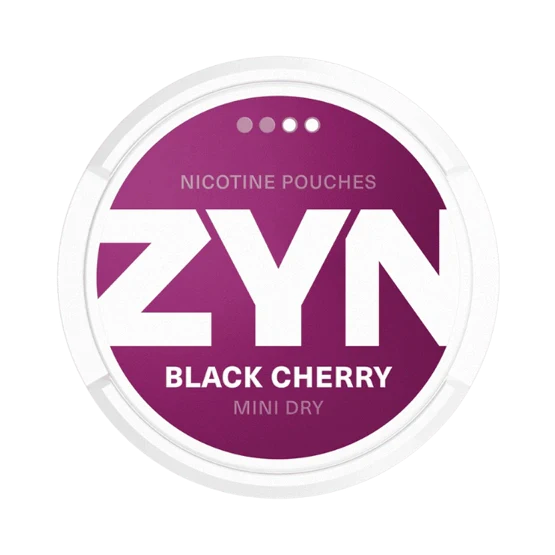 zyn black cherry mini - 3mg nicotine pouches