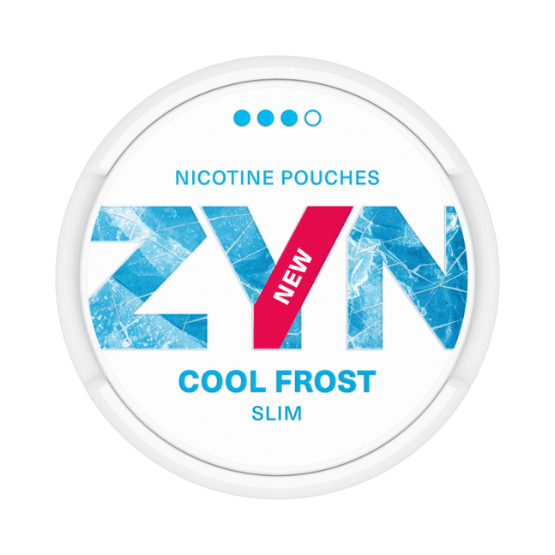 zyn cool frost slim - 9mg nicotine pouches