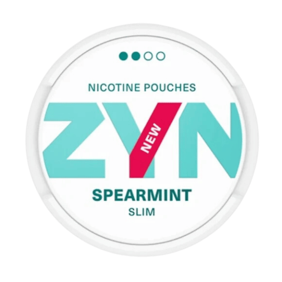 zyn spearmint slim - 6.5mg nicotine pouches