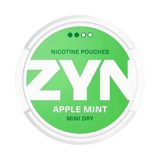 zyn apple mint mini - 3mg nicotine pouches