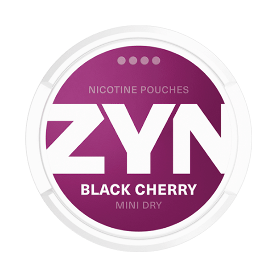 zyn black cherry mini - 6mg nicotine pouches