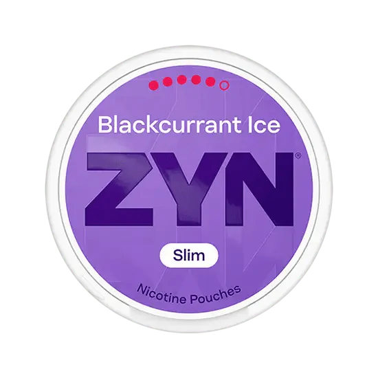 zyn blackcurrant ice s5 nicotine pouches  