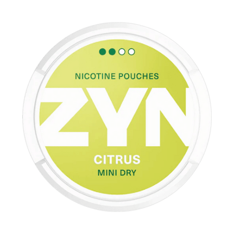 zyn citrus mini - 3mg nicotine pouches