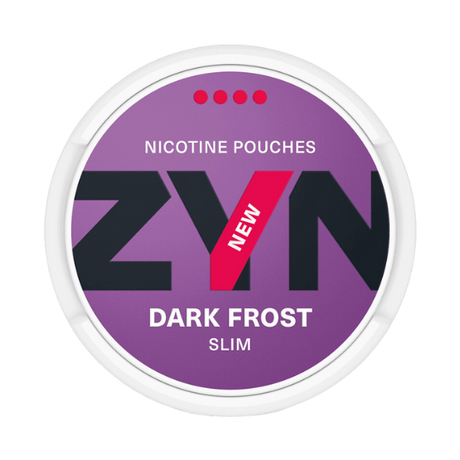 Zyn Dark Frost Slim 11mg nicotine pouch