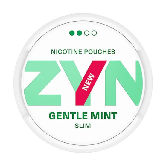 zyn gentle mint slim - 6.5mg nicotine pouches