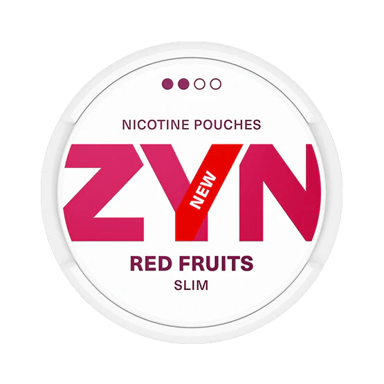 zyn red fruits - 6.5mg nicotine pouches