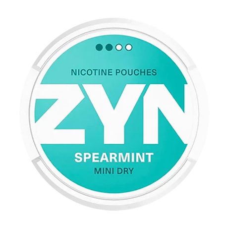 zyn spearmint mini - 3mg nicotine pouches