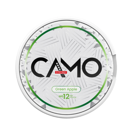 camo green apple - 12mg nicotine pouches