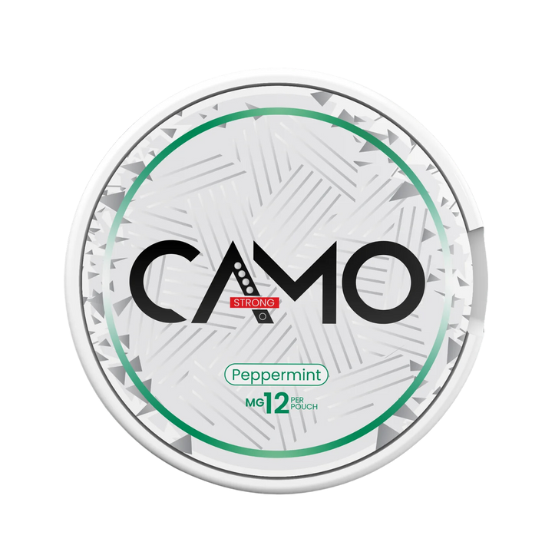 camo peppermint - 12mg nicotine pouches